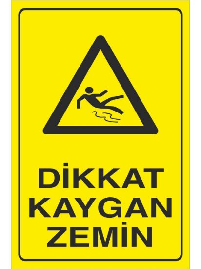 Dikkat Kaygan Zemin resmi