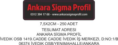 Sobe Reklam Normal Kesimli Damla Etiketler