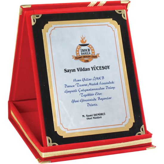 Sobe Reklam AP-01K-15x20 Albüm Plaket
