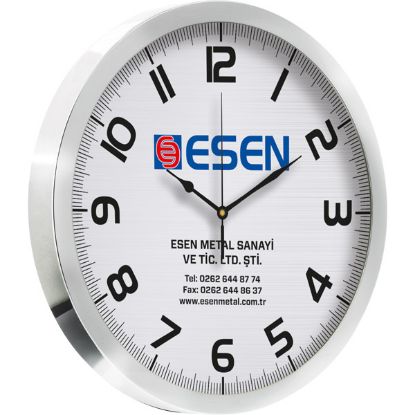 Sobe Reklam V30-940-B Metal Duvar Saati