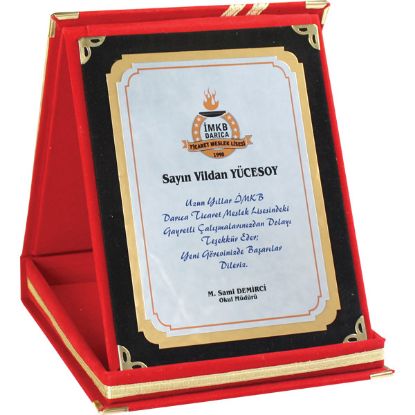 Sobe Reklam AP-01K-9X12 Albüm Plaket
