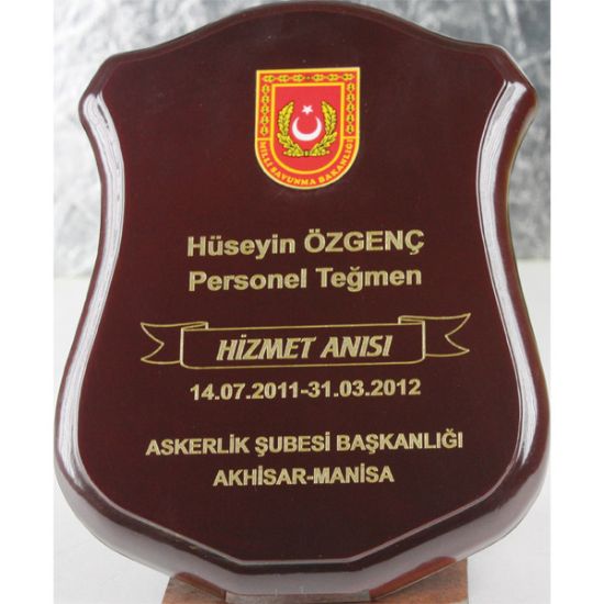 Sobe Reklam BK-75 Ahşap Plaket