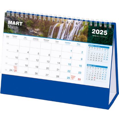 Sobe Reklam AMT-04-TL Şelale Masa Takvimi