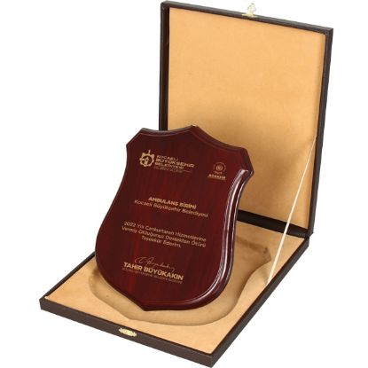 Sobe Reklam DAP-75 Ahşap Plaket